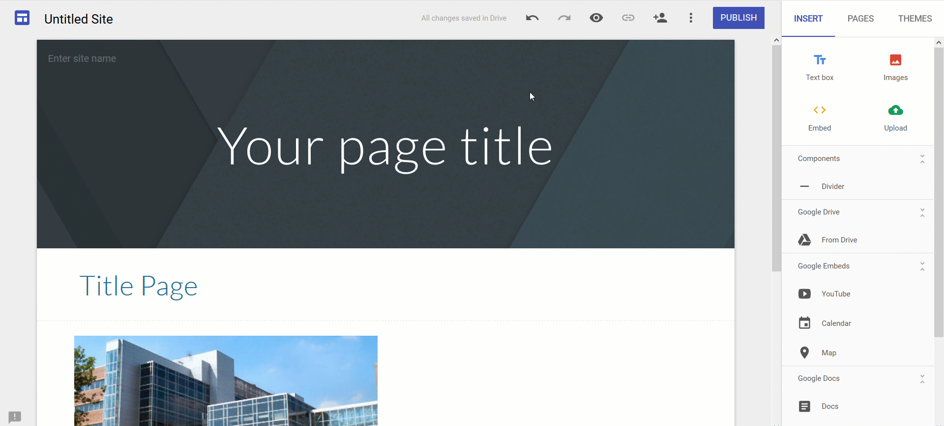 MSU Google Sites Tutorials Department of Physiology